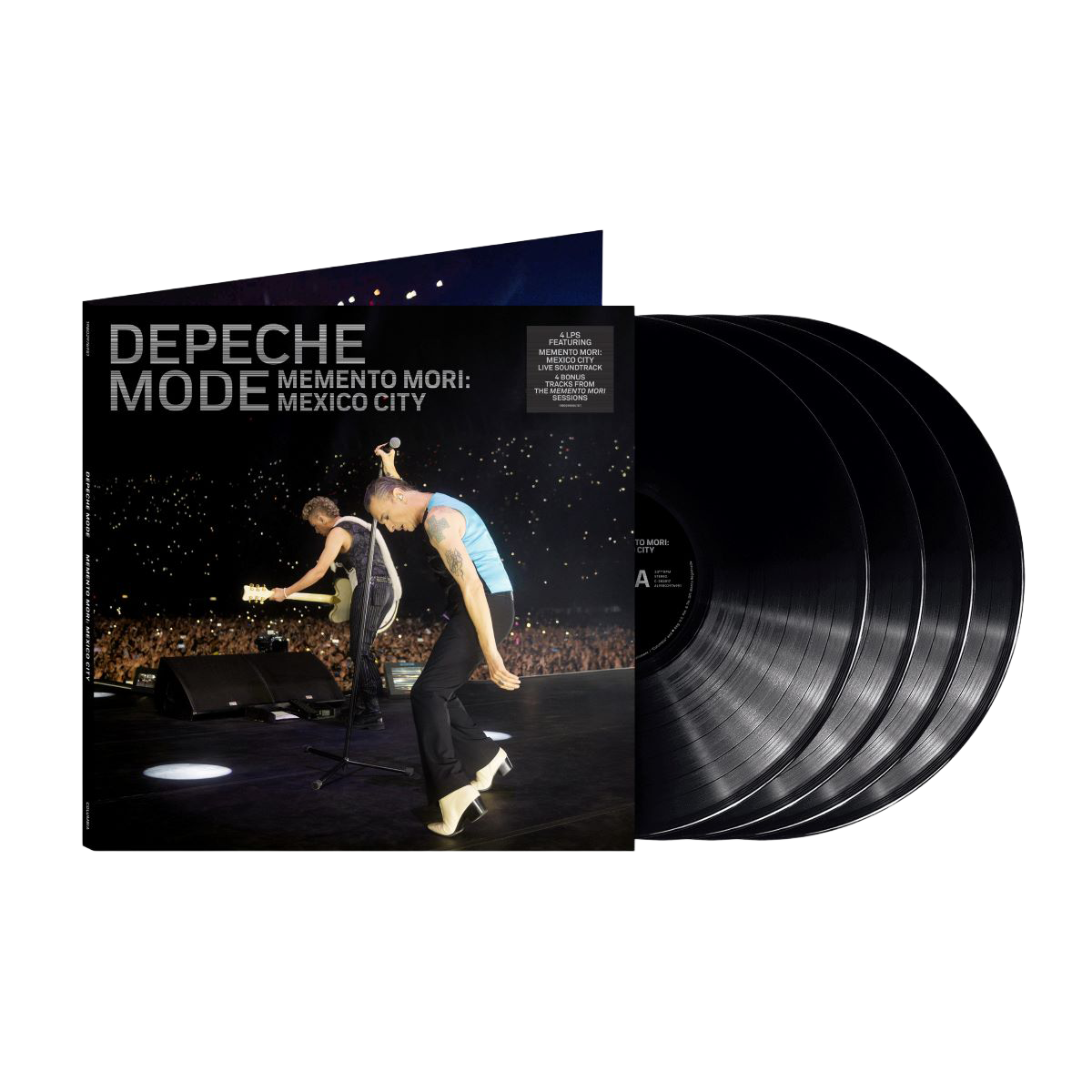 Memento Mori: Mexico City - 4 LP – Depeche Mode Store EU