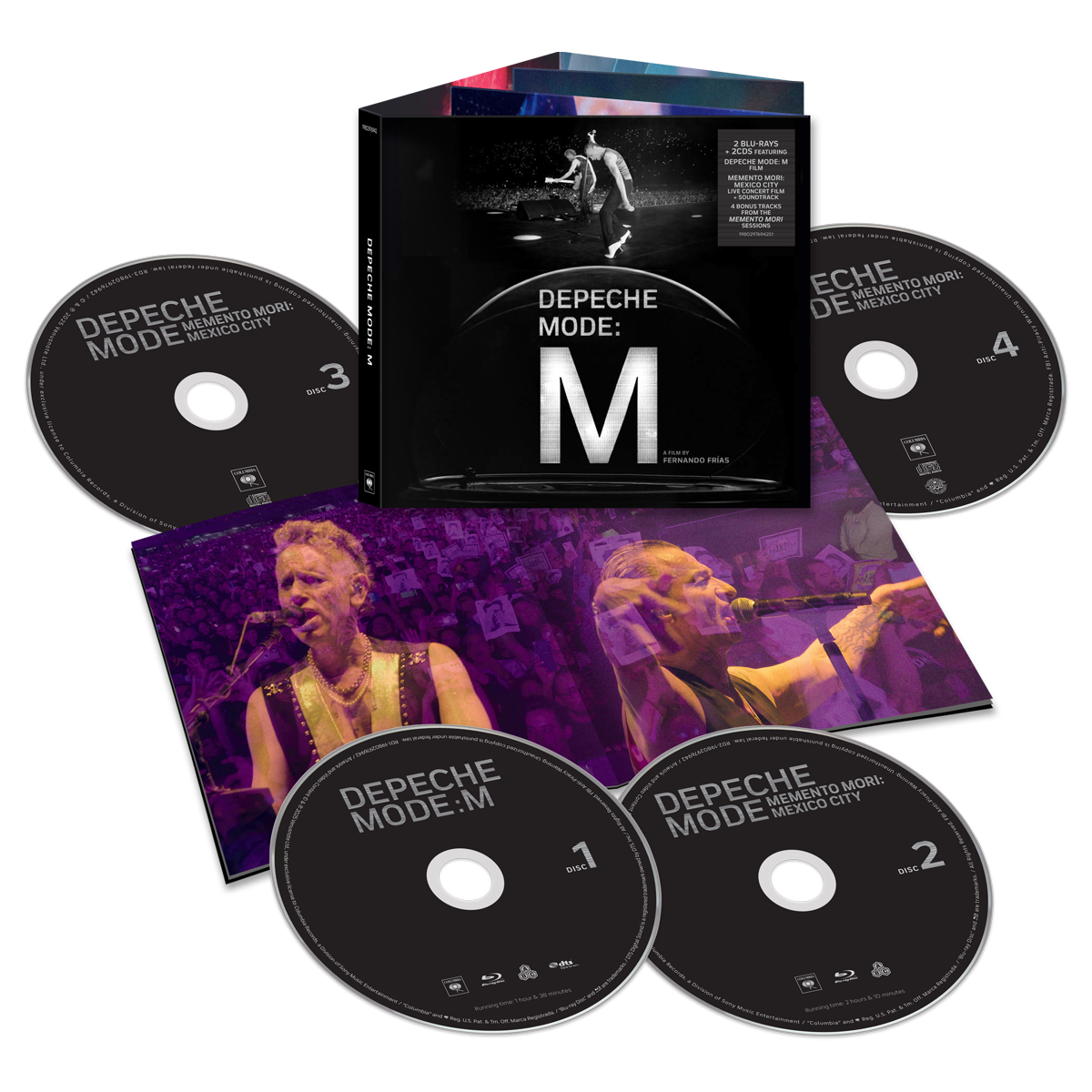Depeche Mode: M - 2 Blu-ray + 2 CD – Depeche Mode Store EU Depeche Mode: M - 2 Blu-ray + 2 CD – Depeche Mode Store EU