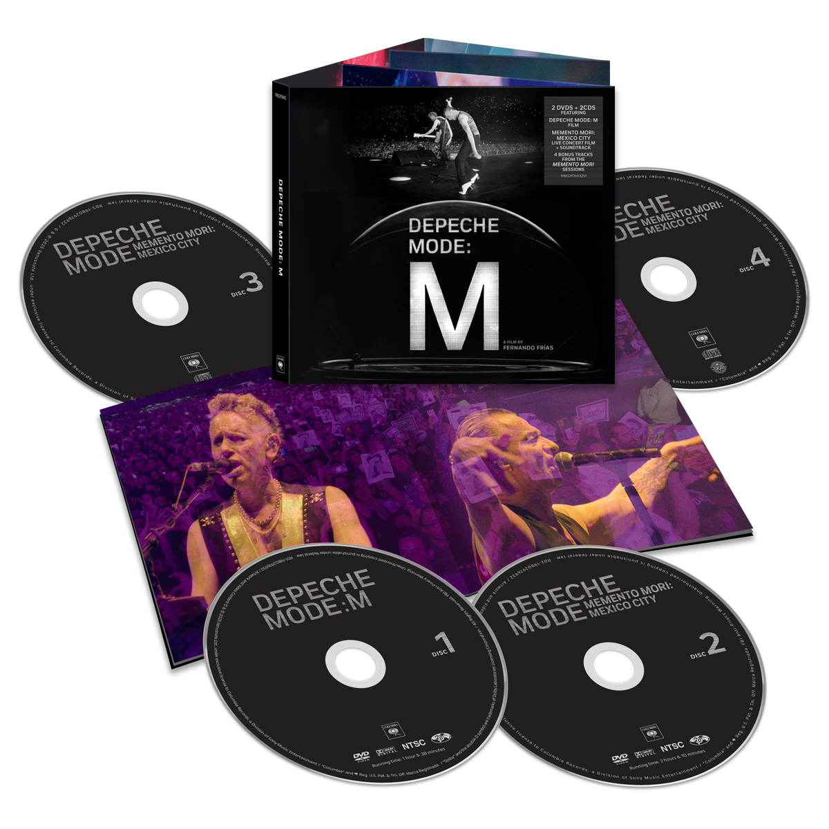 Depeche Mode: M - 2 DVD + 2 CD