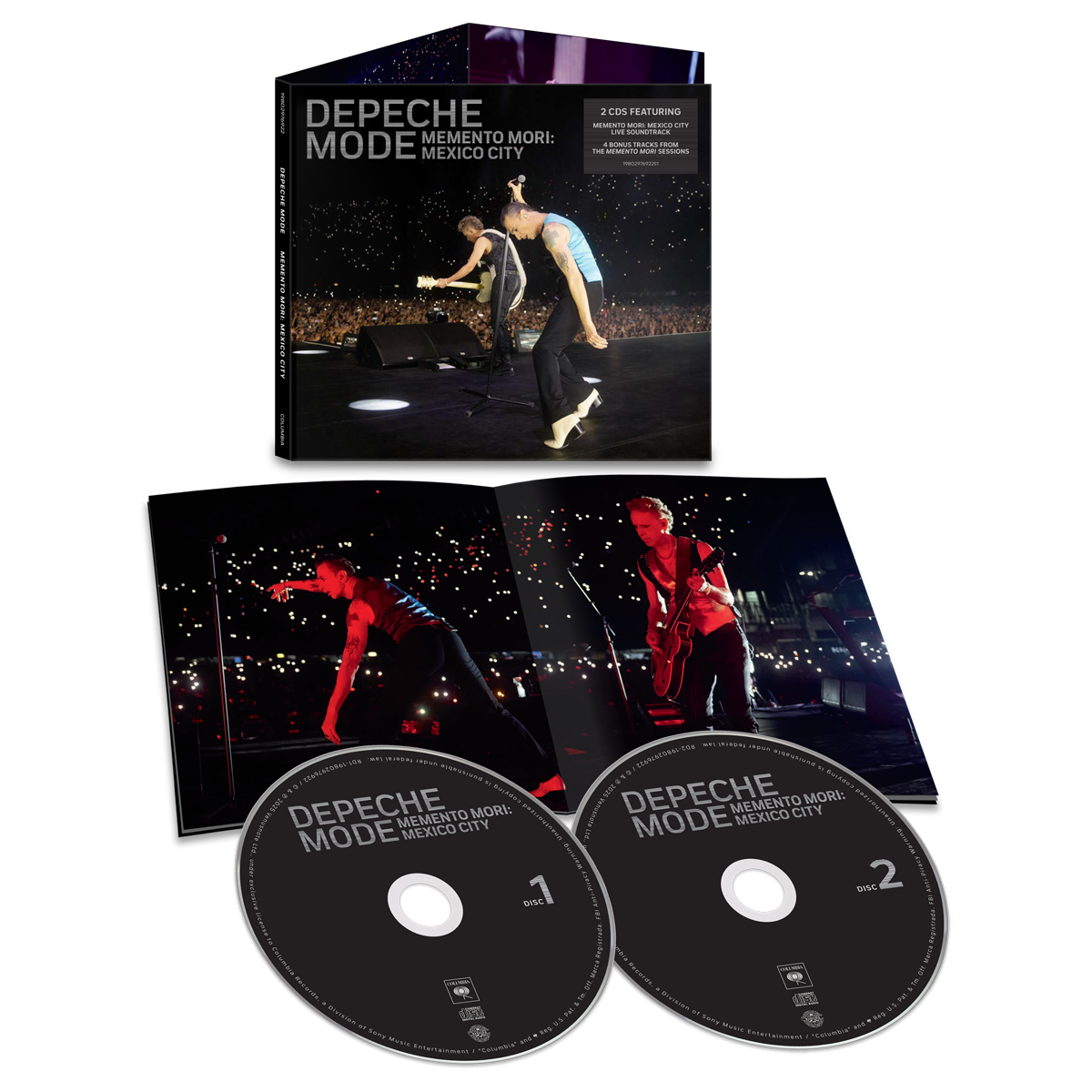 Memento Mori: Mexico City - 2 CD – Depeche Mode Store EU