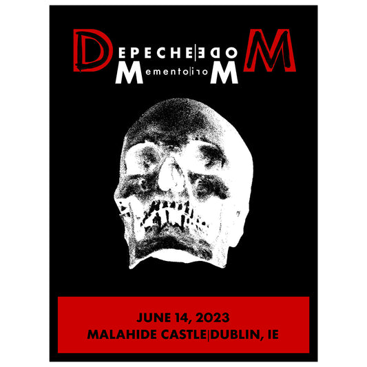 Dublin June 14th Depeche Mode Tour 2023 Poster - Limited Edition