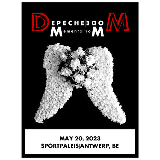 Antwerp May 20th Depeche Mode Tour 2023 Poster - Limited Edition