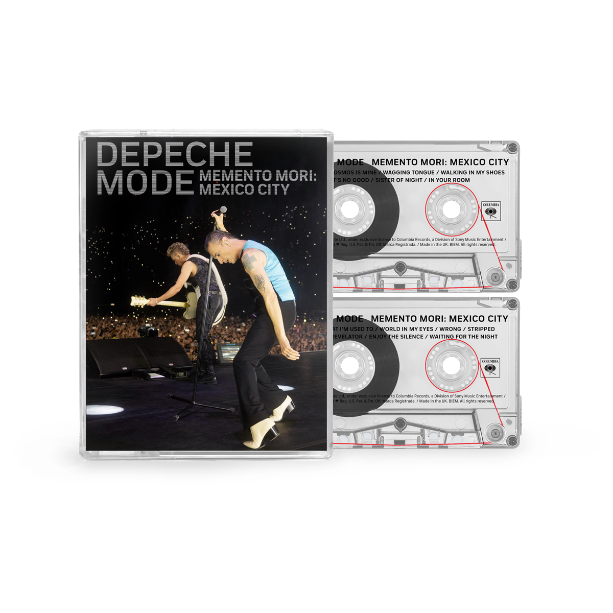 Memento Mori: Mexico City - 2 Cassette – Depeche Mode Store EU